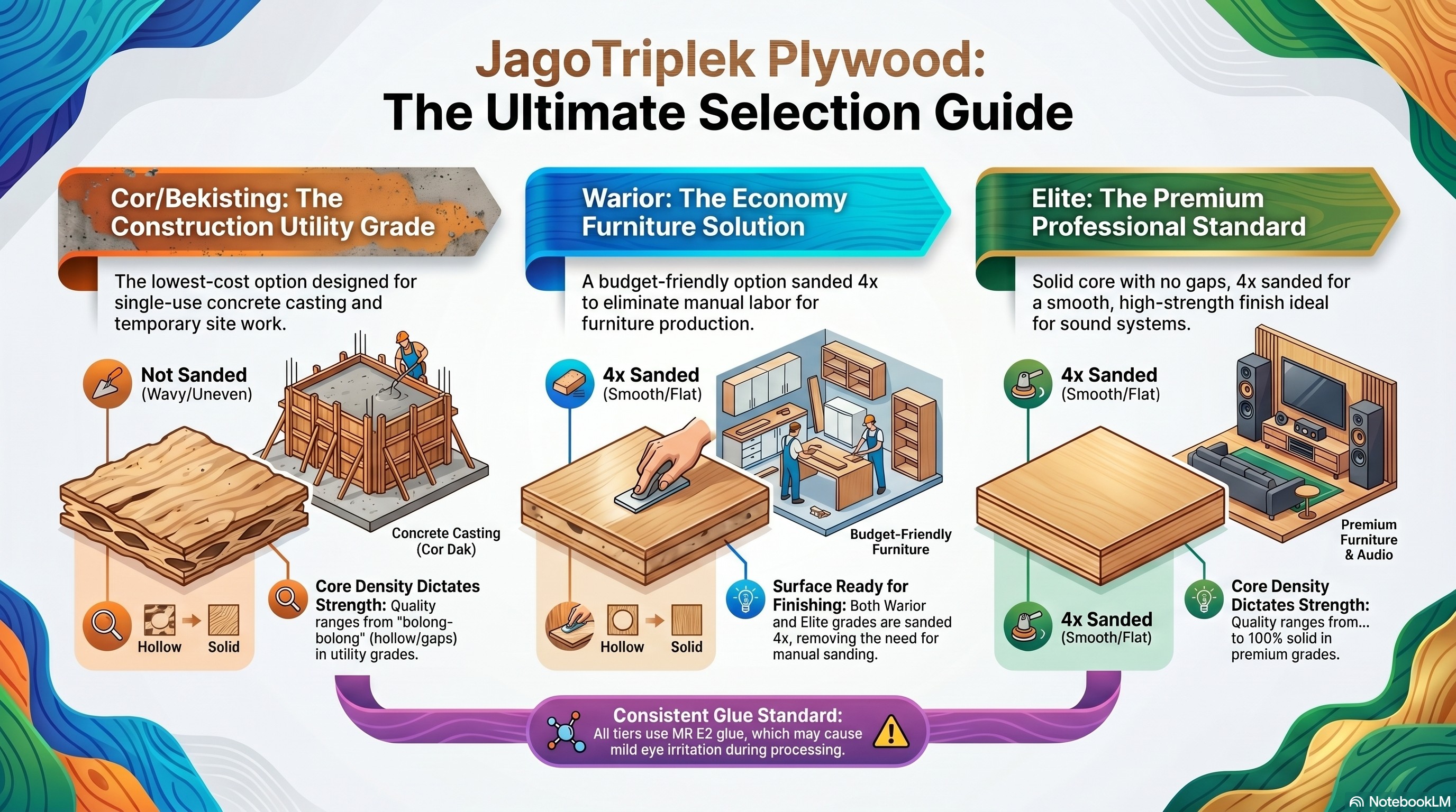 Jago Tripleks Plywood Selection Guide
